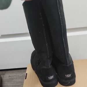 UGG Black Suede Boots